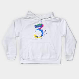 Number 3 Kids Hoodie